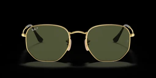 Ray-Ban Hexagonal Flat Lenses RB3548N 001/58 Solglasögon