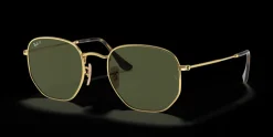 Ray-Ban Hexagonal Flat Lenses RB3548N 001/58 Solglasögon