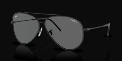 Ray-Ban Lenny Kravitz X Aviator Reverse RBR0101S 002/GR Solglasögon