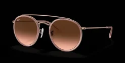 Ray-Ban Round Double Bridge RB3647N 9069A5 Solglasögon